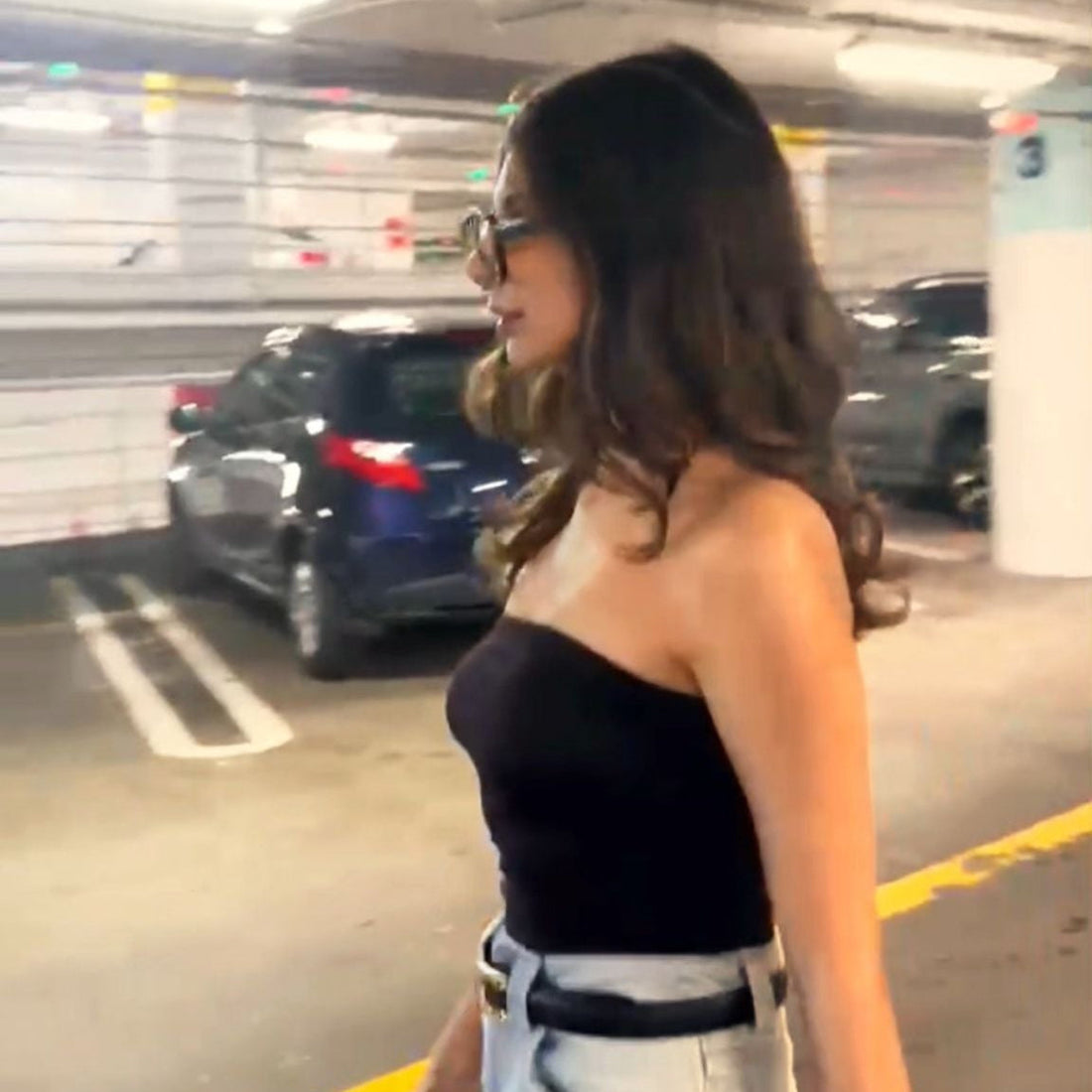 nip stories nipple covers under a fitted tube top