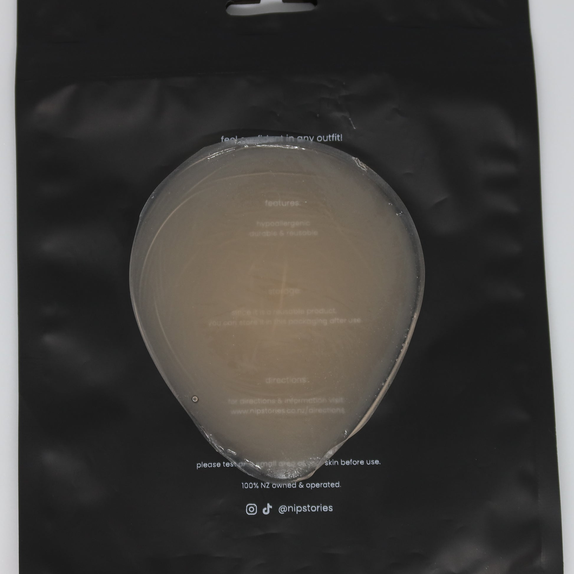 top view of nip stories regular cameltoe concealer nz